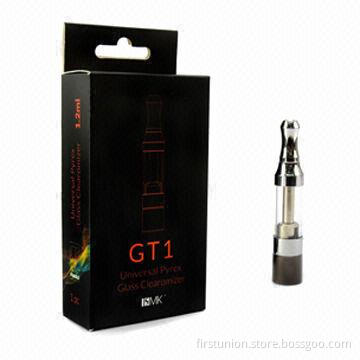 Hot selling glass clearomizer GT1 best glassomizer, can be applied to IGO, EGO battery